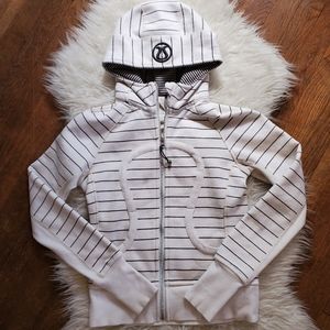 Lululemon athletica Stripped Scuba Hoodie
